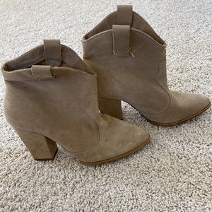 Suede Booties